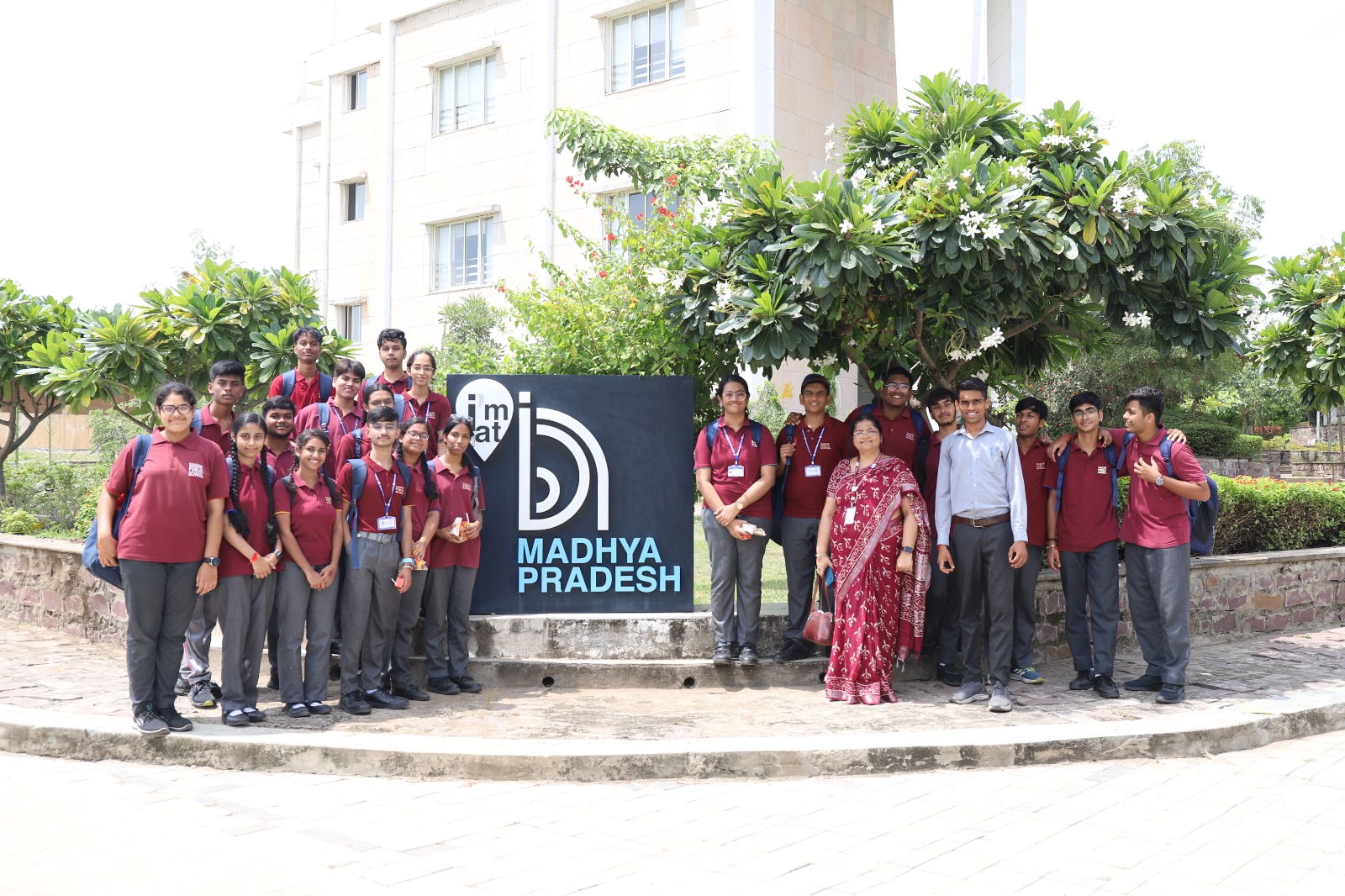 An Educational Visit to National Institute of Design was organized for the students of Class XII