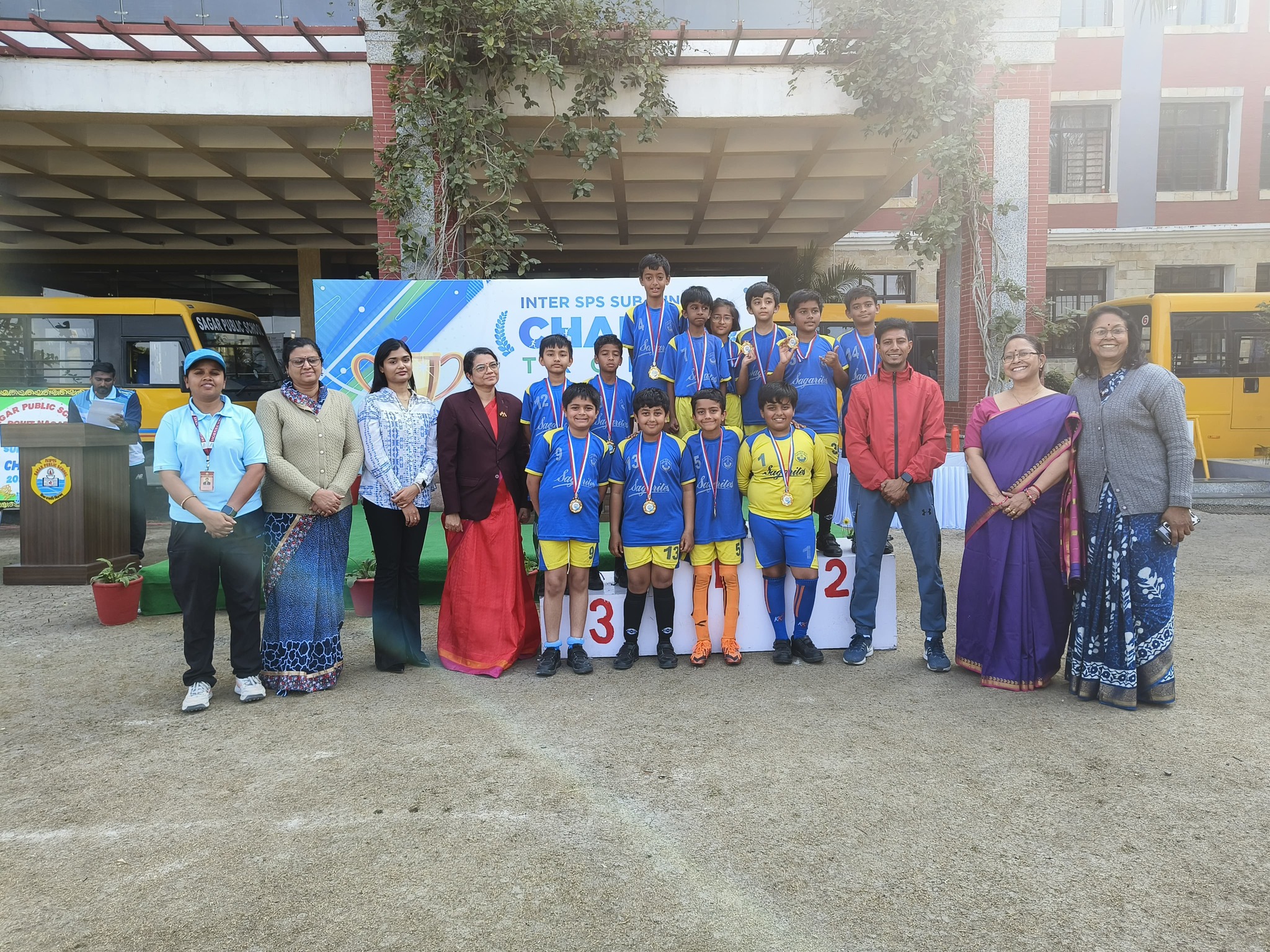  SPS Sub junior Champs trophy organized by Sagar Public School, Rohit Nagar.